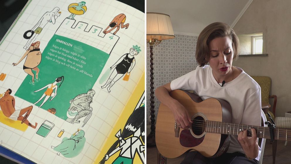 Artisten Britta Persson samarbetar med författarna och illustratörerna Emma och Lisen Adbåge på albumet Folk – dikt och toner om personer.