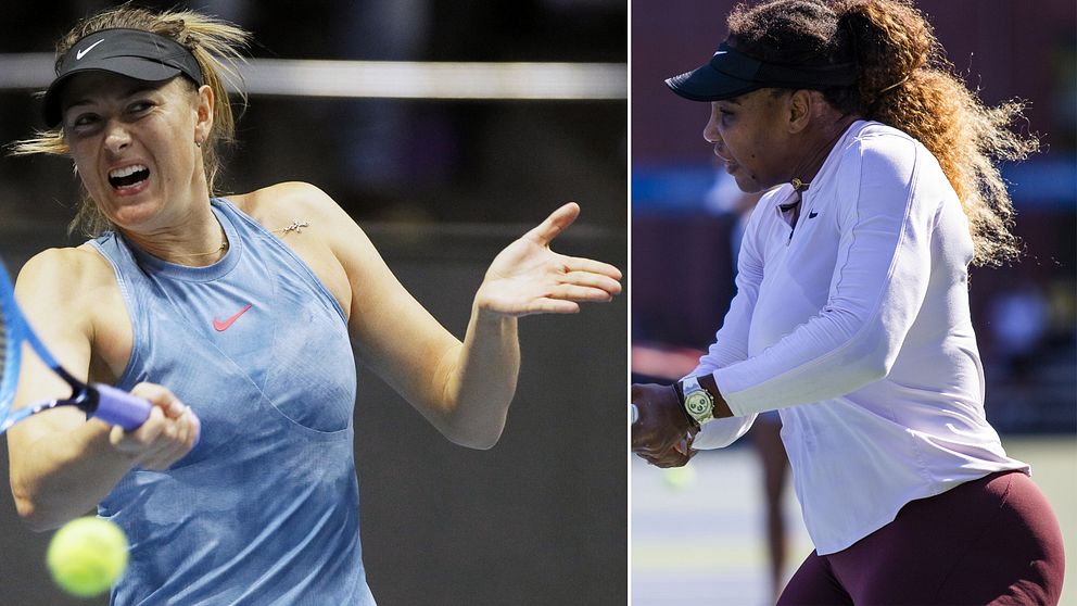 Maria Sjarapova och Serena Williams möts direkt i US Open.