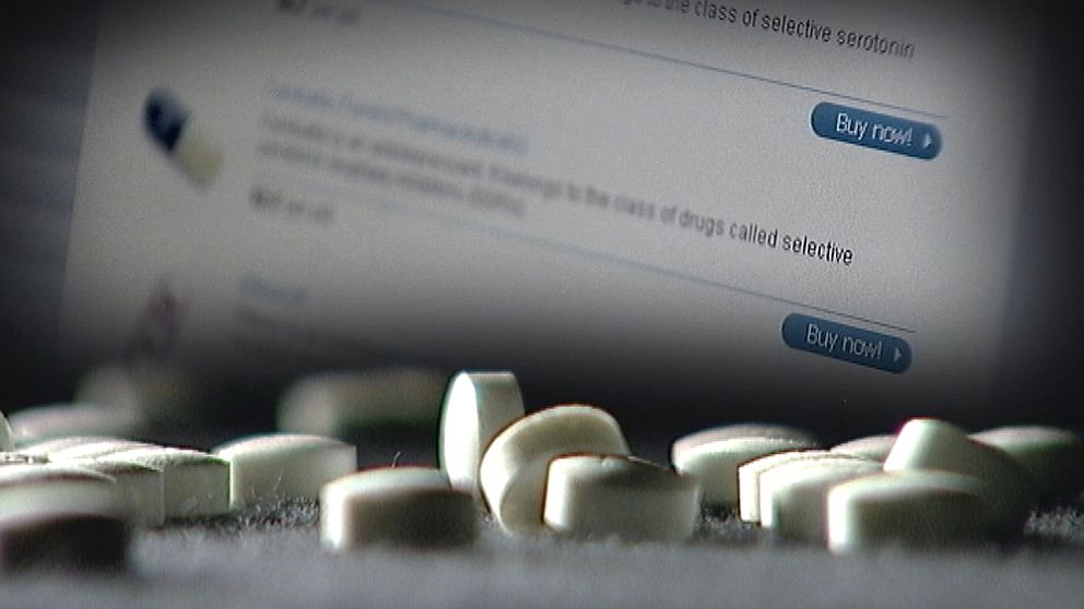 nätdrog narkotika tabletter droger knark internet datorskärm