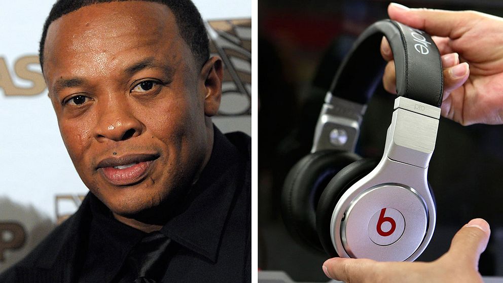Dr. Dre sålde sitt hörlursmärke Beats till Apple för 19,5 miljarder svenska kronor.
