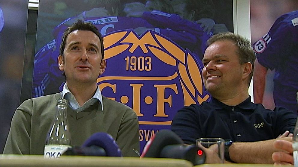 Per-Joar Hansen och Mika Sankala presenterades som nytt tränarpar för Giffarna i december 2007.