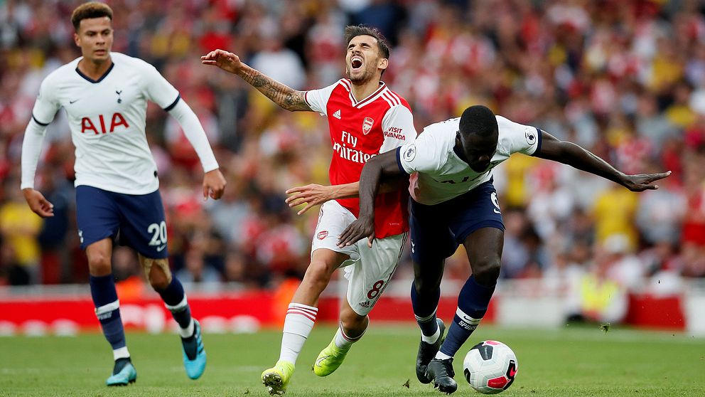 Det blev oavgjort mellan Arsenal och Tottenham.