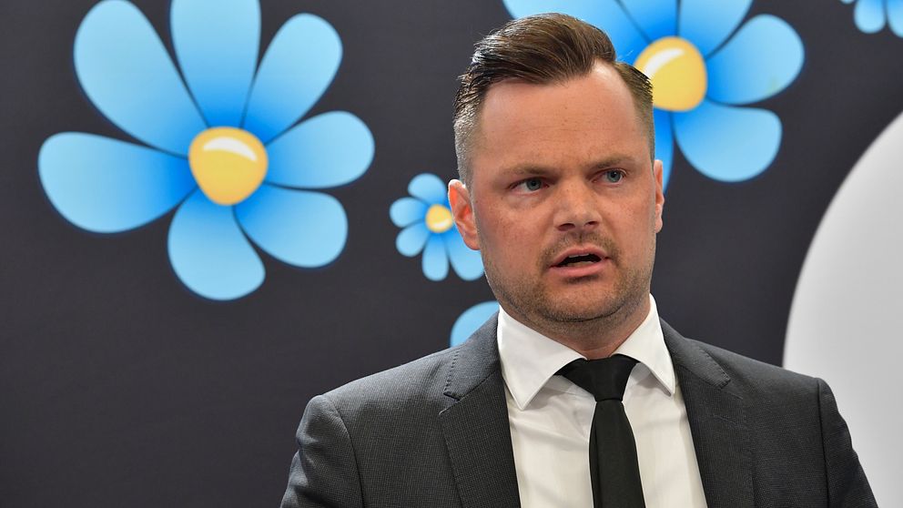 Sverigedemokraternas rättspolitiska talesperson Adam Marttinen