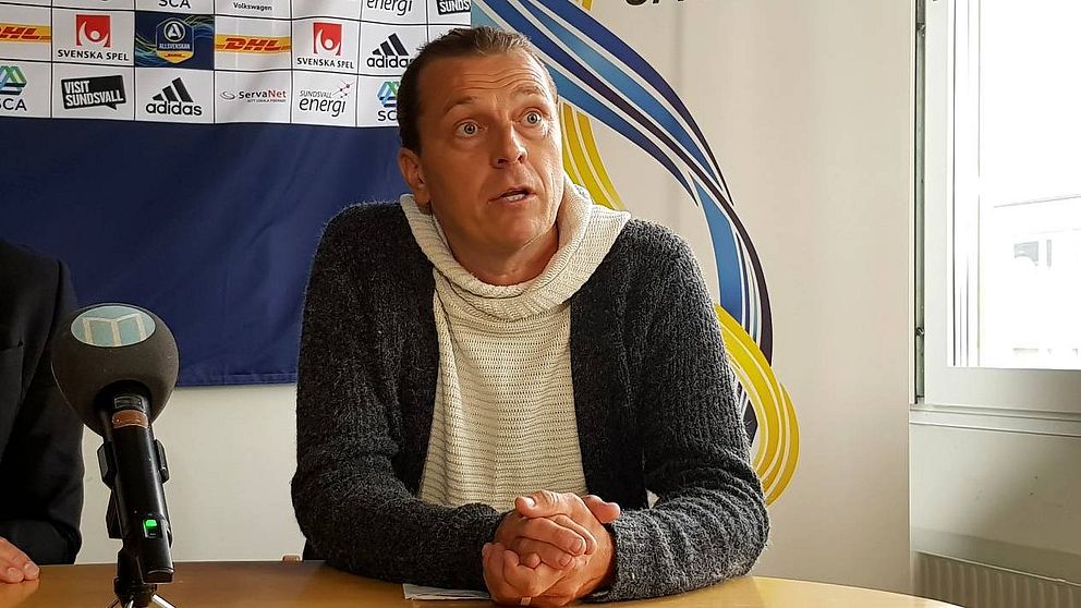 Tony Gustavsson är GIF Sundsvalls nye huvudtränare. Men bara november ut.