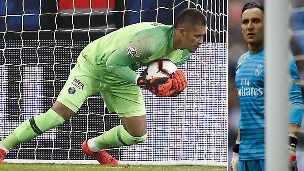 Alphonse Areola och Keylor Navas byter lag med varandra.