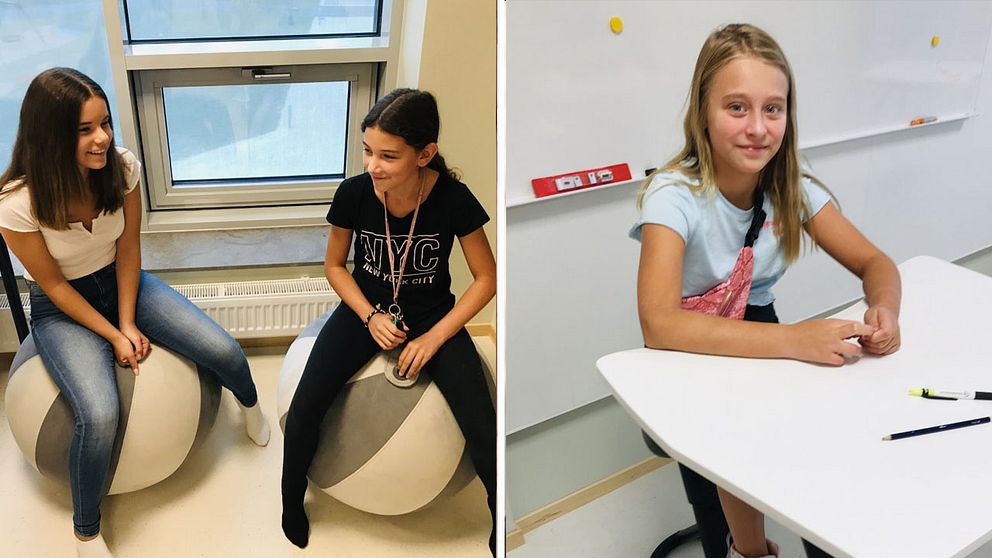 Följ med in i elevernas smarta klassrum | SVT Nyheter