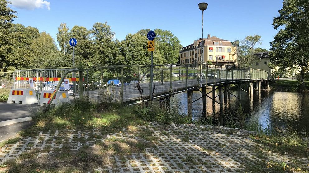 Gröna bron i Lindesberg.