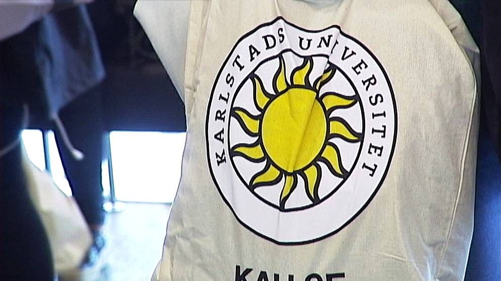 Tygkasse med Karlstads universitets logga.