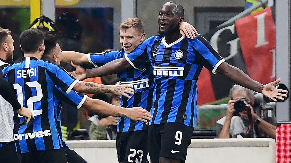 Romelu Lukako gjorde ett av Inters mål.