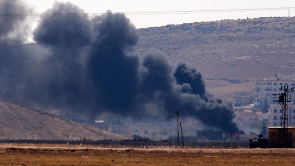 Strider vid Kobane/Ayn al-Arab