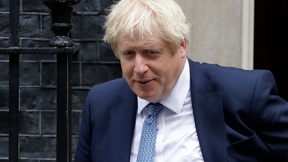 Brittiske premiärministern Boris Johnson