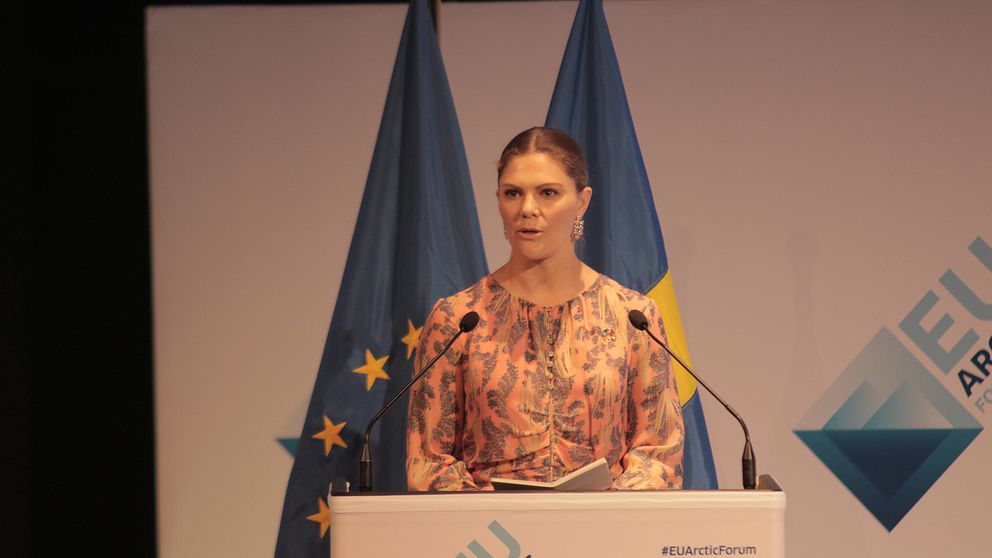 Kronprinsessan Victoria, EU Arctic Forum i Umeå 2019