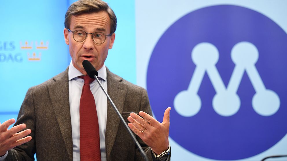 Moderaternas partiledare Ulf Kristersson (M).