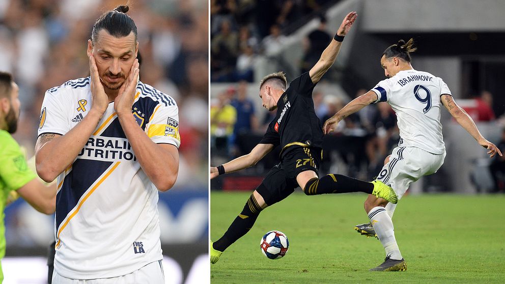 Zlatan Ibrahimovic och hans LA Galaxy är ute ur MLS-slutspelet.