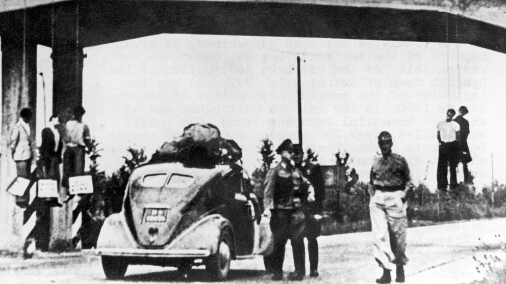 Tyska krigsförbrytelser i norra Italien: Partisaner hängs 1944 eller 1945