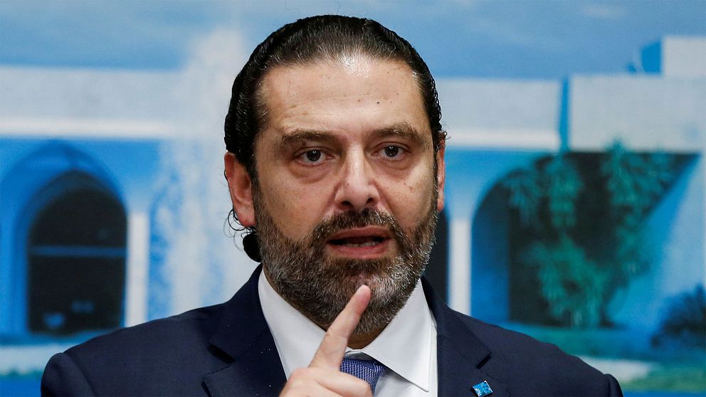 Libanons premiärminister Saad al-Hariri.