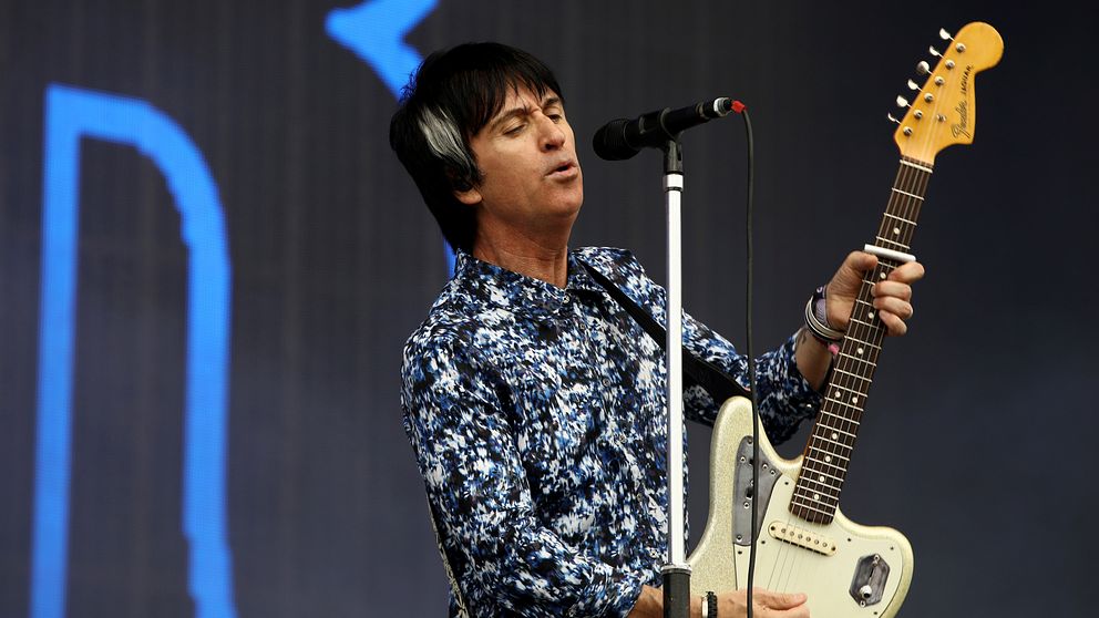 Johnny Marr föreslår brexit-partiets ledare Nigel Farage på gitarr vid en återförening av The Smiths.