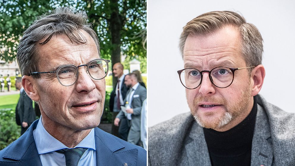 Ulf Kristersson och Mikael Damberg.