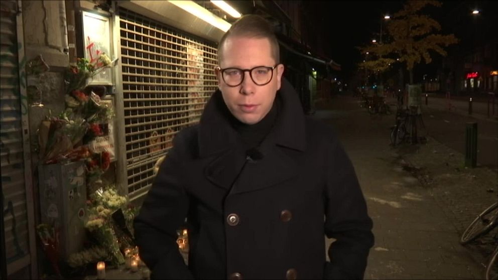 SVT:s reporter Mikael Nilsson