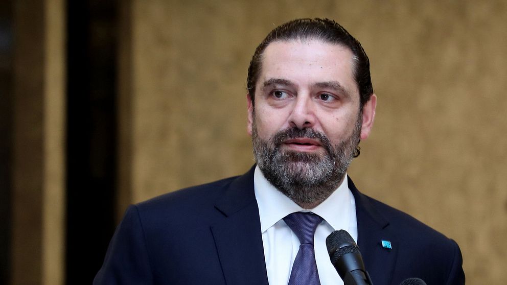 Libanons före detta premiärmininster Saad al-Hariri.