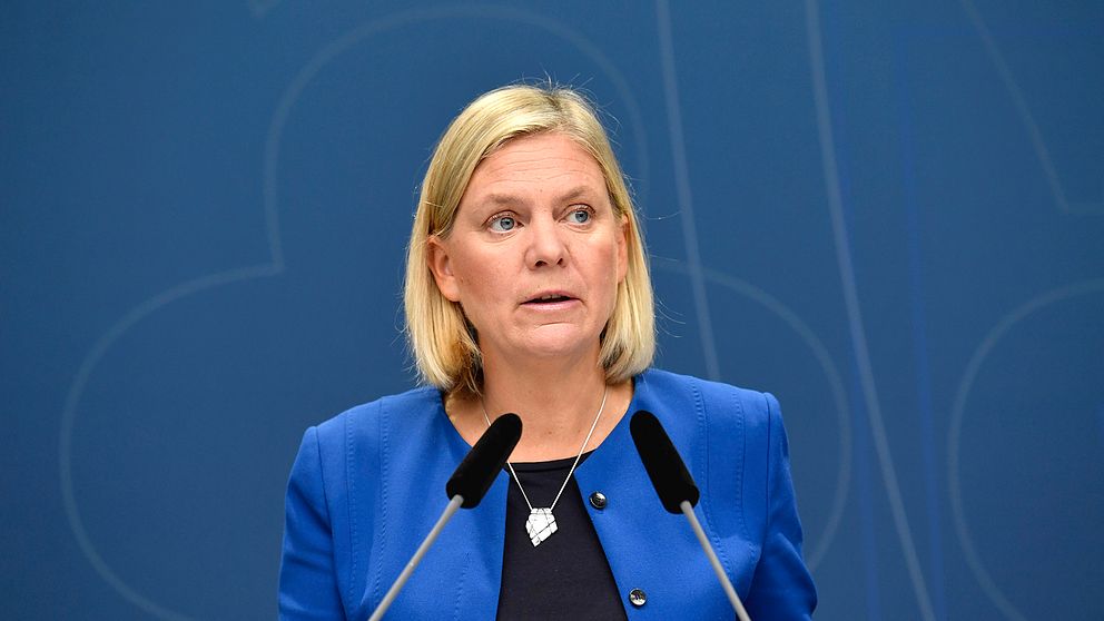 Sveriges finansminister Magdalena Andersson, Socialdemokraterna