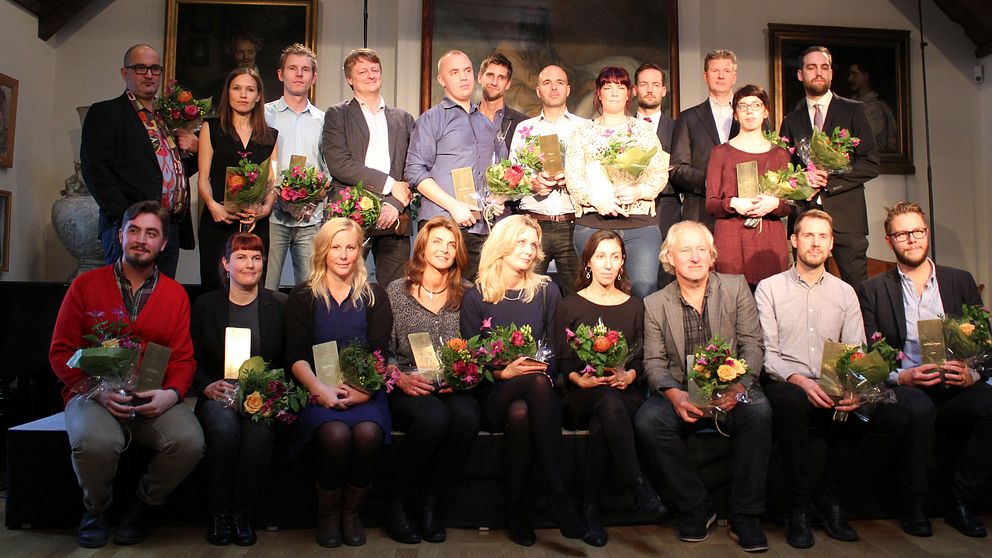 Alla nominerade till årets stora journalistpris.