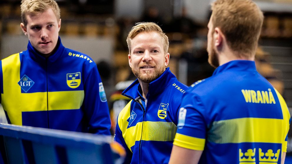 Daniel Magnusson och Niklas Edins Sverige har fått en bra start på EM.