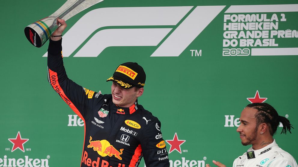 Max Verstappen vann Brasiliens Grand Prix.