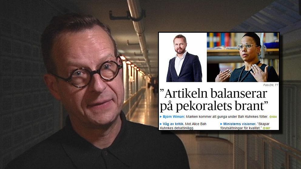 Per Andersson samt skärmdump från dn.se.