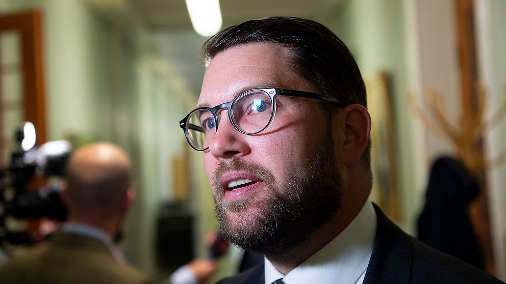 Sverigedemokraternas partiledare Jimmie Åkesson