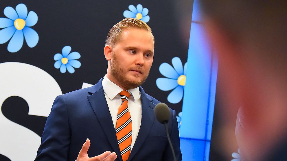 Henrik Vinge, integrationspolitisk talesperson för Sverigedemokraterna