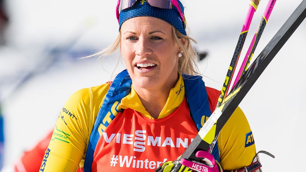 Ingela Andersson vann supersprinten i IBU-cupen.