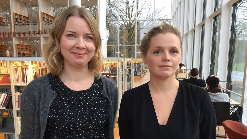 Terese Anving och Sara Eldén, forskare vid Lunds universitet.