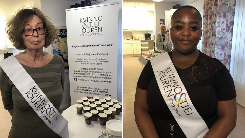 Margareta Sylvan och Tania Karanja, Kvinno- och tjejjouren i Jönköping