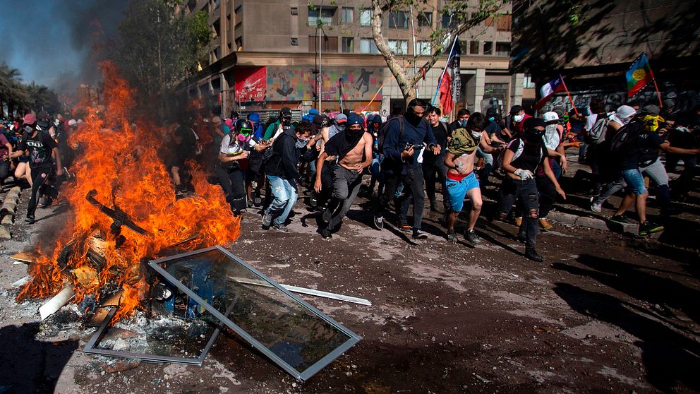 Demonstrationer i Chile