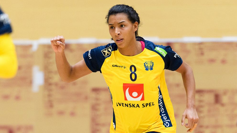 Jamina Roberts och Sveriges damer inleder VM med match mot Kongo-Kinshasa.