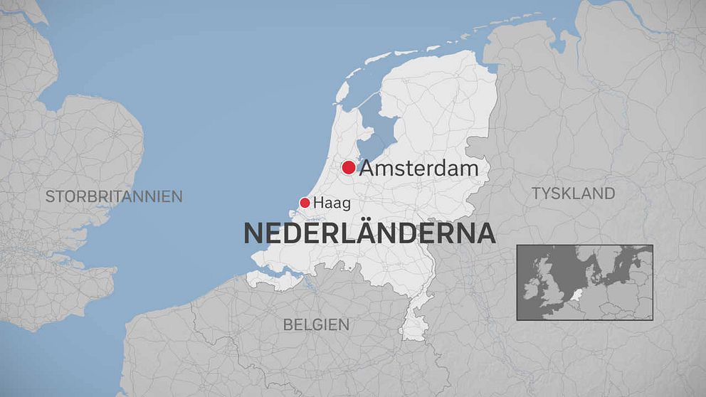 Karta Nederländerna