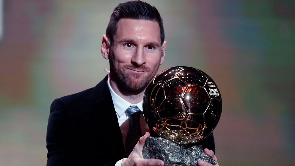 Lionel Messi vann sin sjätte Ballon d'Or.
