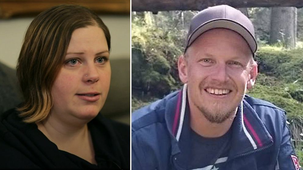 Ronnys flickvän Petra Kärnberg (t.v) var gravid i åttonde månaden när olyckan skedde.