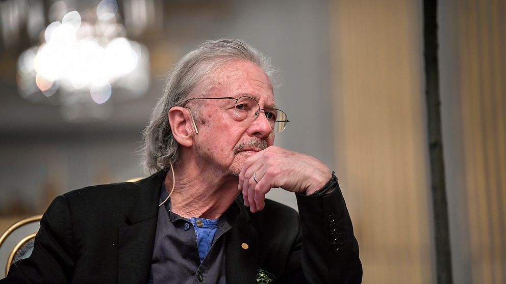 Nobelpristagaren Peter Handke.