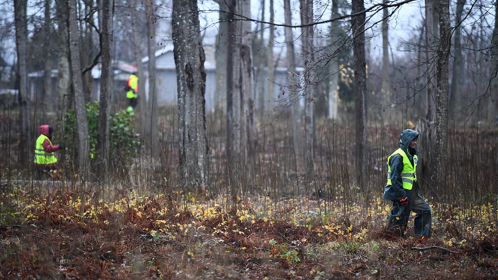 Pojkens försvinnande föranledde ett stort sökpådrag på Öland där hundratals frivilliga gick skallgång genom Färjestaden.