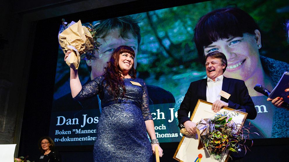 Dan Josefsson och Jenny Küttim är vinnare i kategorin Årets avslöjande.