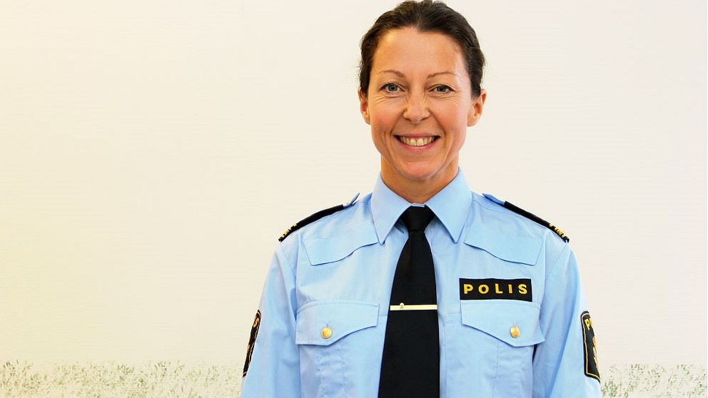 Sara Ekström, lokalpolisområdes chef i Västerås