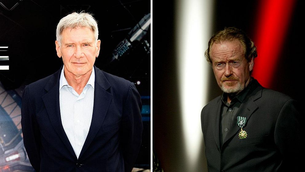 Harrison Ford och Ridley Scott.