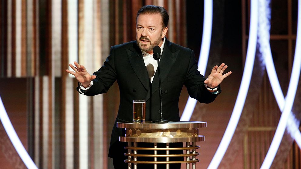 Golden Globe-värden Ricky Gervais