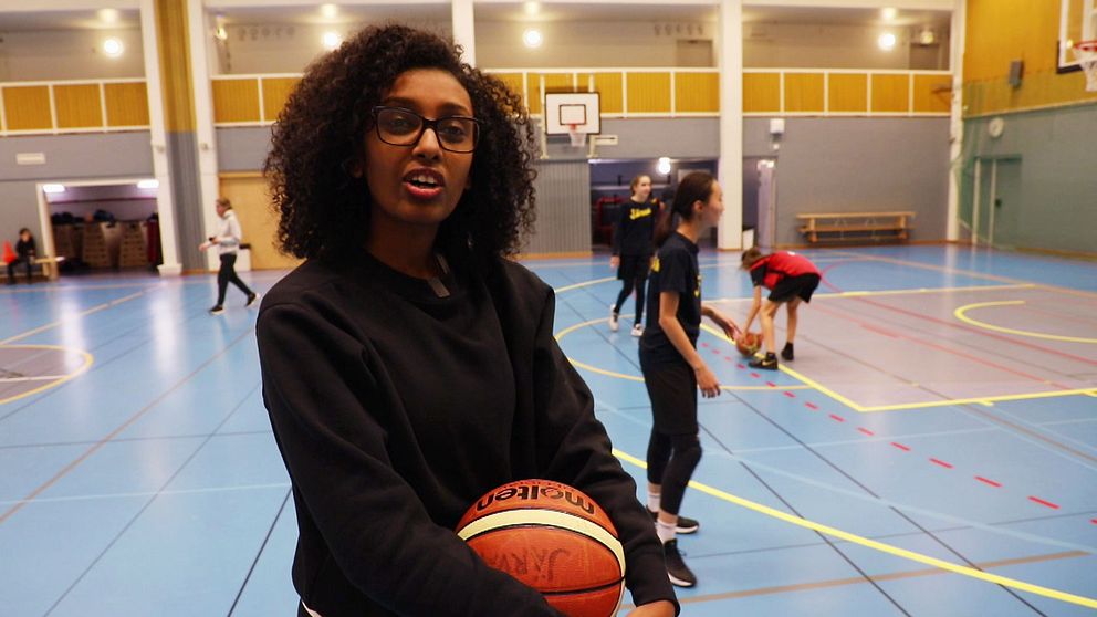 Mary Kassa, 19,  är en av ledarna i BK Järva