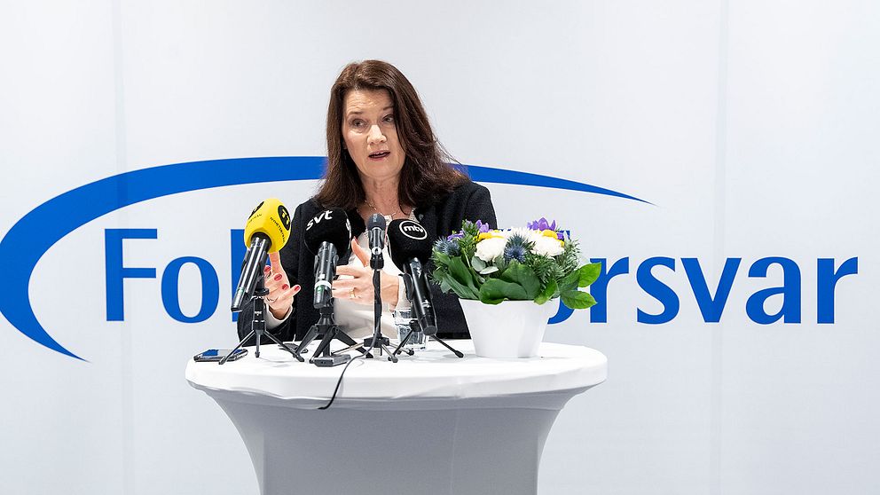 Utrikesminister Ann Linde (S)