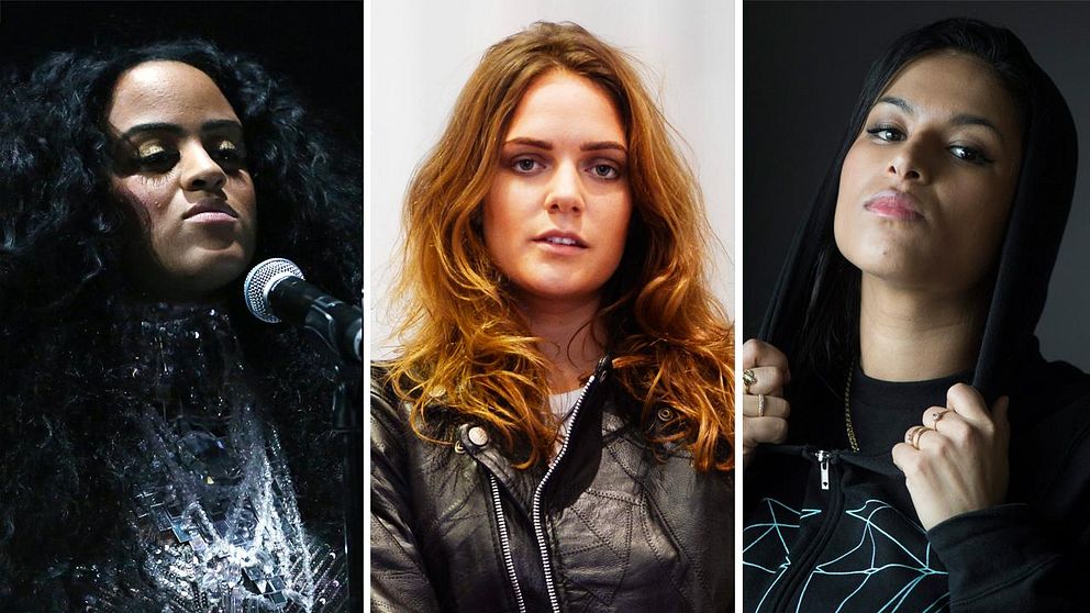 Seinabo Sey, Tove Lo och Linda Pira.