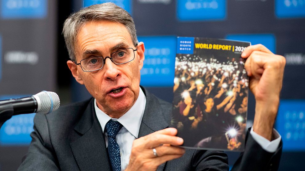 Kenneth Roth, chef för människorättsorganisationen Human Rights Watch, anklagar Kina för att motarbeta mänskliga rättigheter i världen.