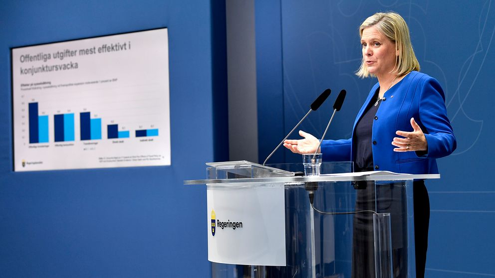 Finansminister Magdalena Andersson (S)